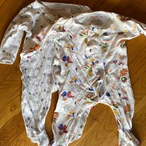 Magnetic Me cotton sleepers, size 3-6 mo